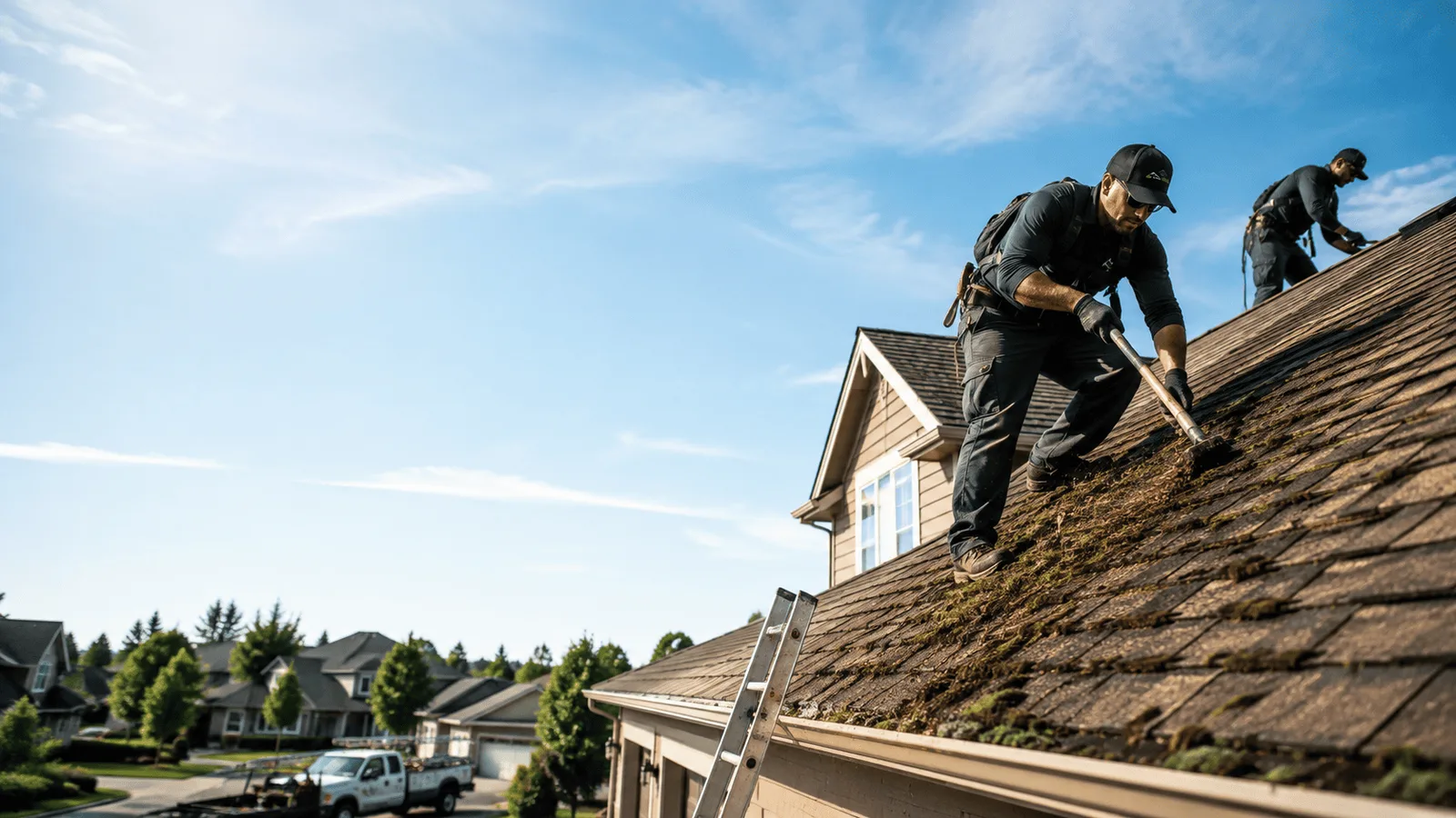 Roof Moss Removal in Weldon, CA near me